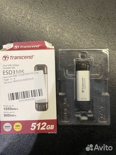 Внешний ssd 512 gb