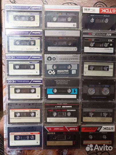 Аудиокассеты с записью