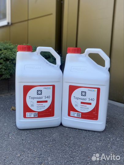 Гербицид железнодорожный от сорняков Торнадо 540