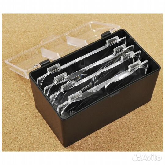 Лупа налобная бинокулярная с LED подсветкой