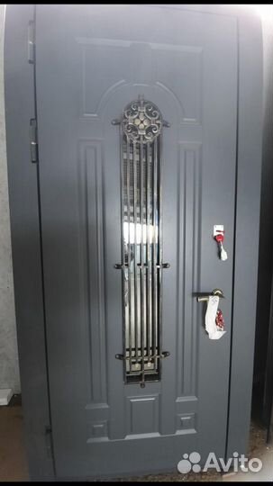 Дверь из стали с мдф отделкой