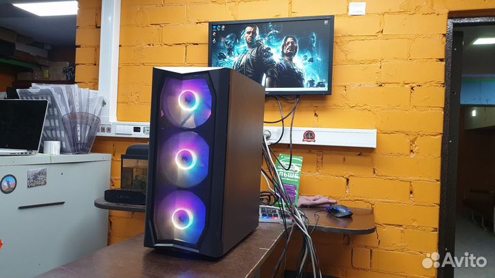 Игровой Пк Ryzen 5-4500/DDR4 16Gb/NVMe1Tb/RX5700XT