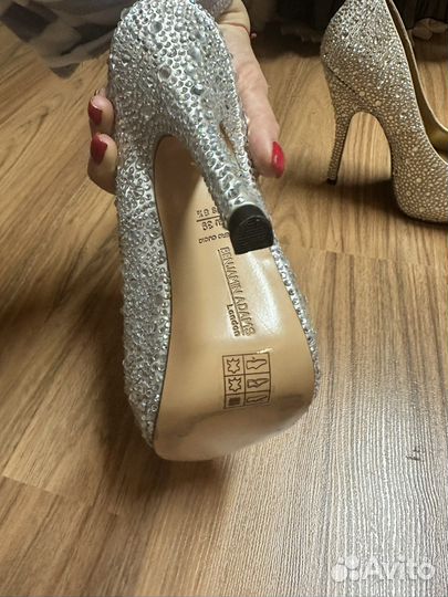Туфли со стразами benjamin adams оригинал