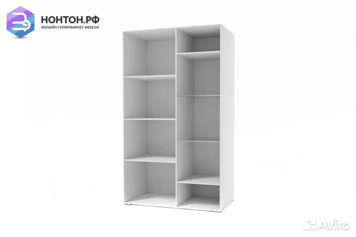 Витрина Соло белый / венге