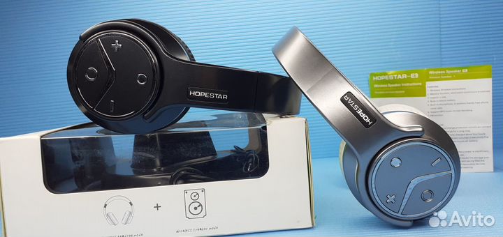 Bluetooth стерео наушники 2в1 Hopestar E3 +колонка