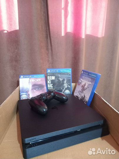 Sony playstation 4 PS4 pro 1tb с играми