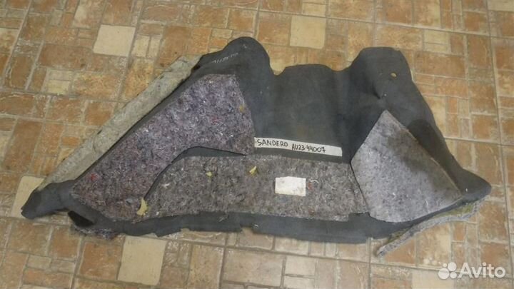 Обшивка багажника Renault Sandero I 2009-2014