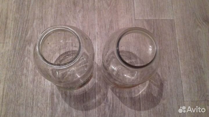 Банки стеклянные 1 литр (винтовые)