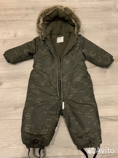 Зимний комбинезон для мальчика 86 размер