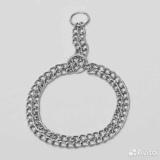 Ошейник - удавка двухрядный, 45 см