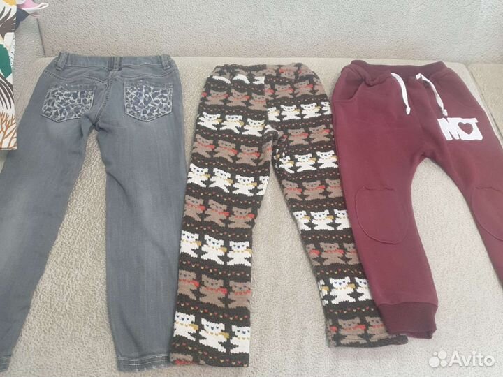 Детские вещи пакетом на девочку 4-5 лет