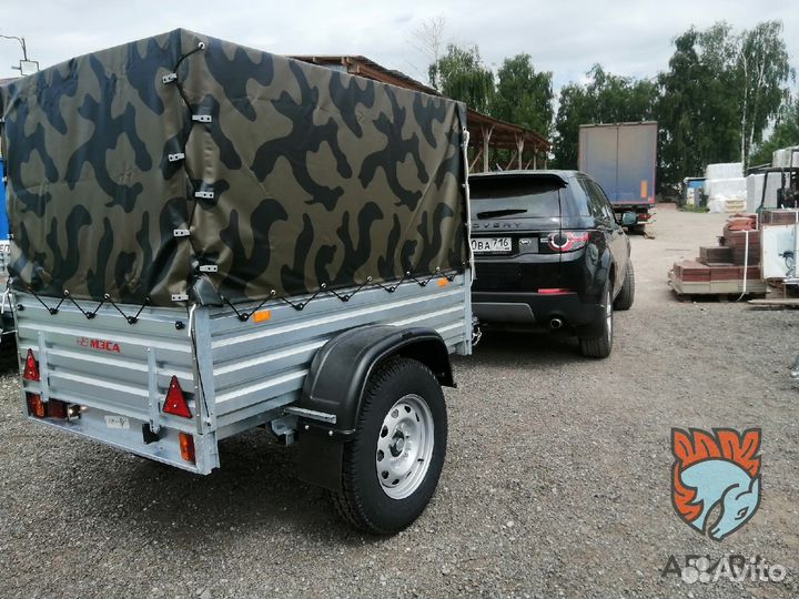 Прицеп 817710.026 с тентом. Фаркопы. Рассрочка