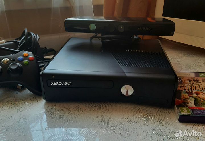 Игровая приставка xbox 360 с kinect