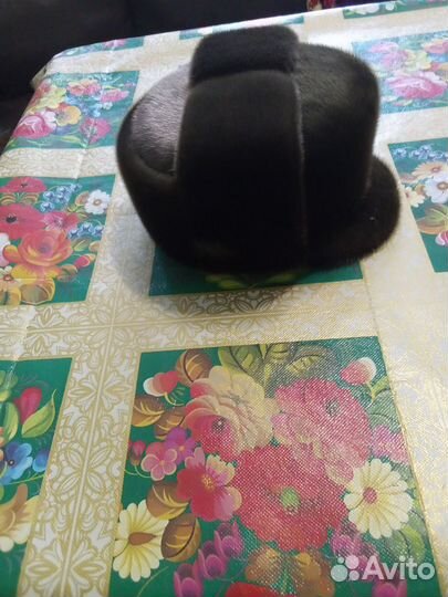 Мужская шапка из меха нерпы