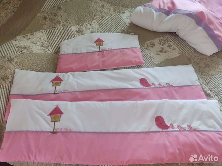 Бортики в детскую кроватку