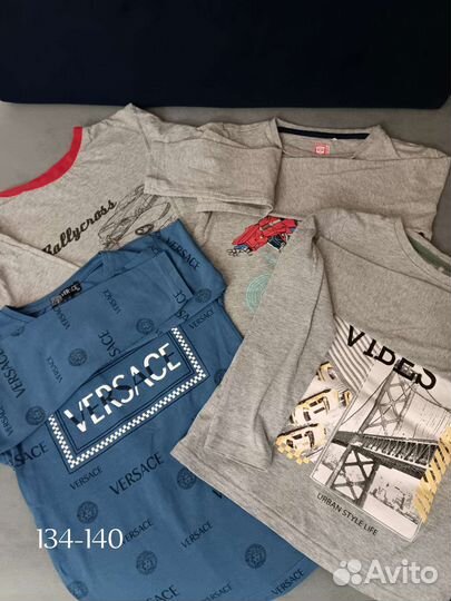 Вещи пакетом на мальчика рост 134 140