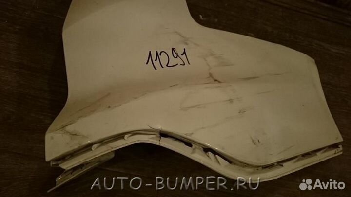 Ford Focus 3 Универсал 2011- Накладка бампера задн