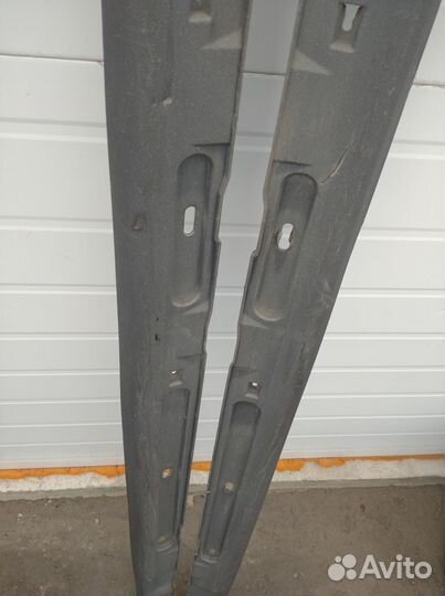 Накладки порогов Ford Focus 2 2006-2011