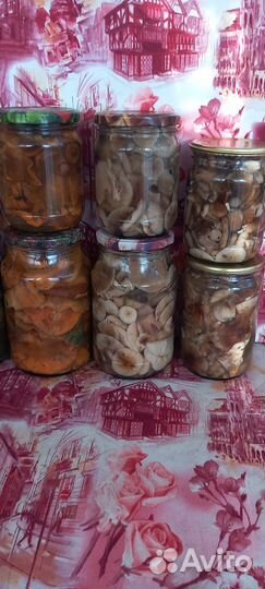 Грибы,овощные заготовки