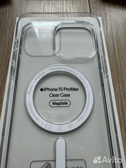 Чехол на iPhone 15 Pro Max Clear Case