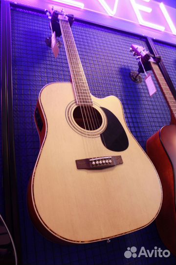 Гитара электроакустика Cort AD880CE+чехол