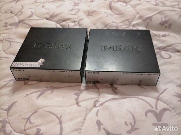 Свитч 100 мбит D-link DES-1005D