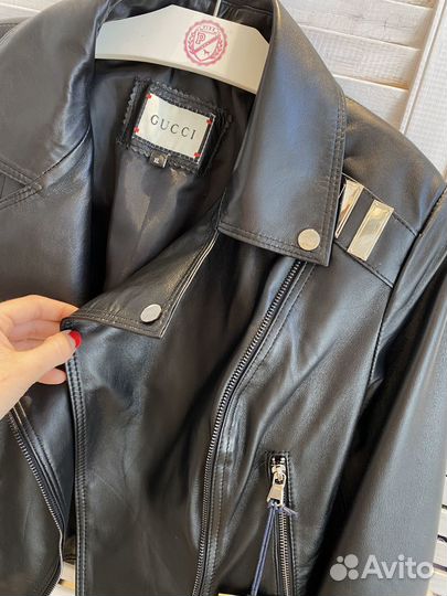 Куртка кожаная Gucci
