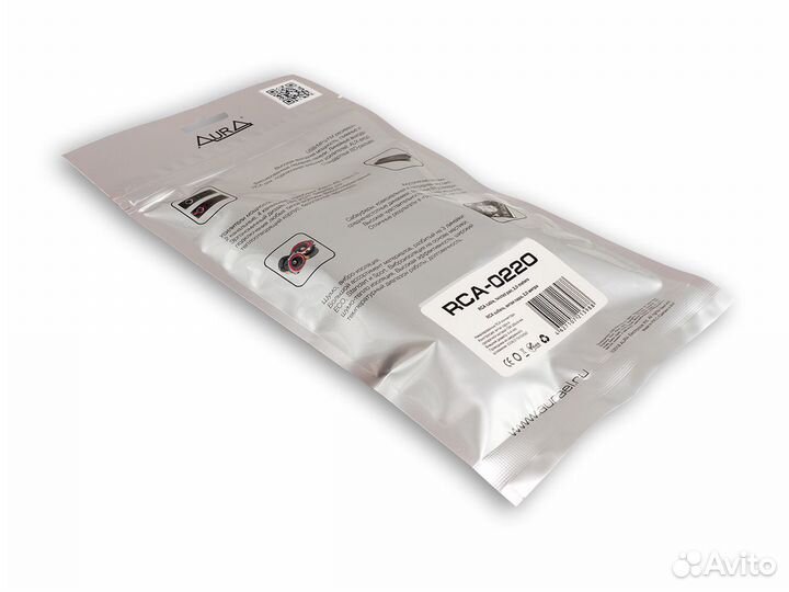 Межблочный кабель Aura RCA-0220 (2м)