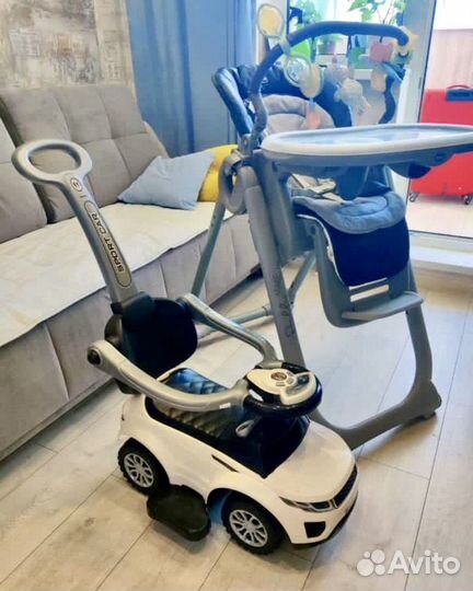 Стул для кормления chicco polly magic relax