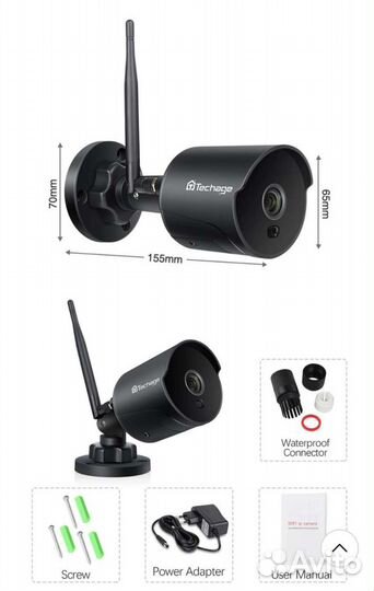 Комплект видеонаблюдения