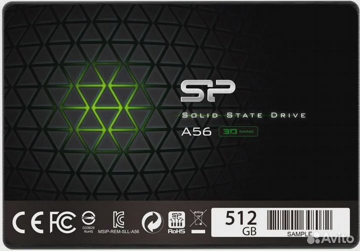SSD накопитель 480-512 GB (SATA 2.5) - новый