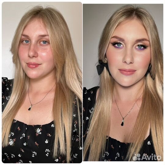 Модель на макияж