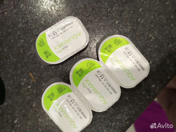 Линзы 4 шт -3, 75