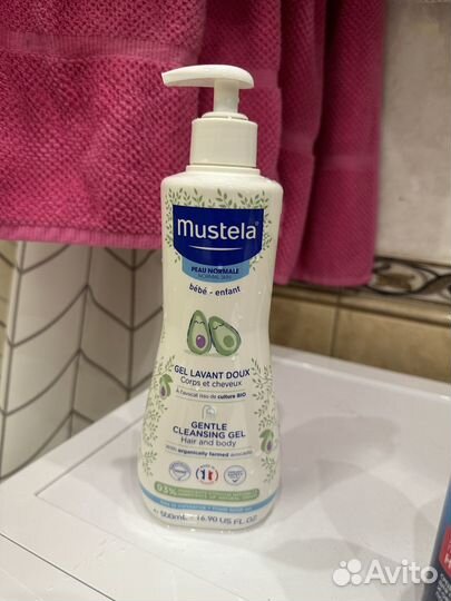 Mustela гель для купания