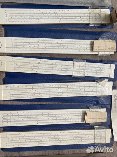 Логарифмическая линейка СССР 1973-1977гг