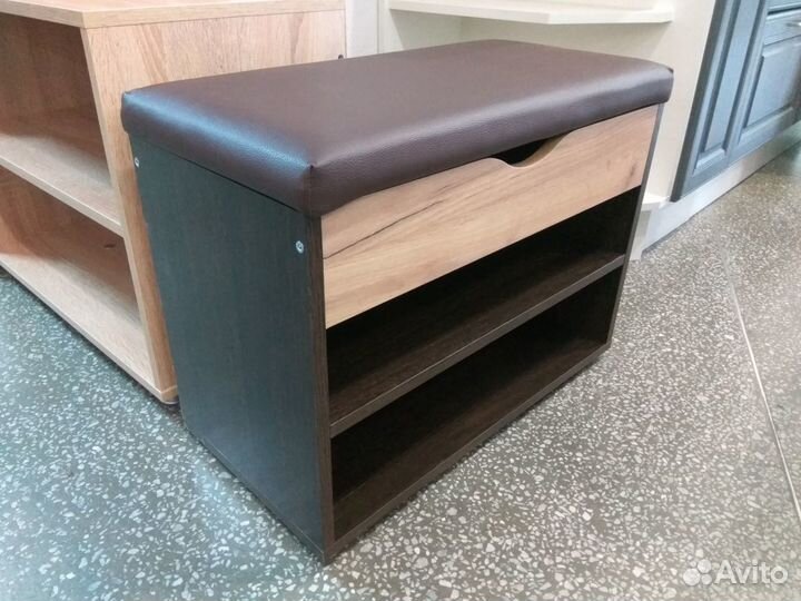Тумба для обуви с мягкой сидушкой