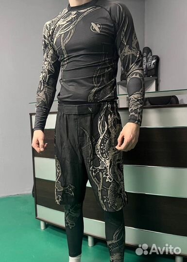 Рашгард комплект 3 в 1 Hayabusa