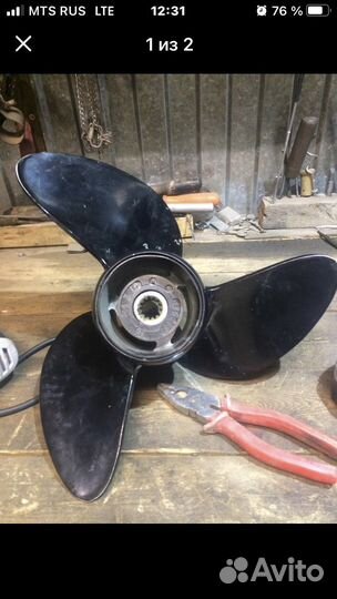 Винт шаг 19, 13 шлицов