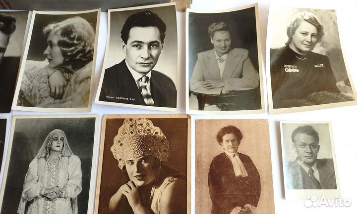 Открытки с артистами. СССР