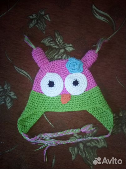 Шапка-совенок