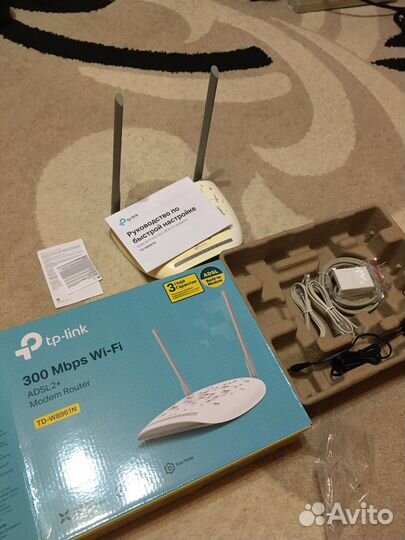 Роутер adsl2+ TP-link TD-W8961N