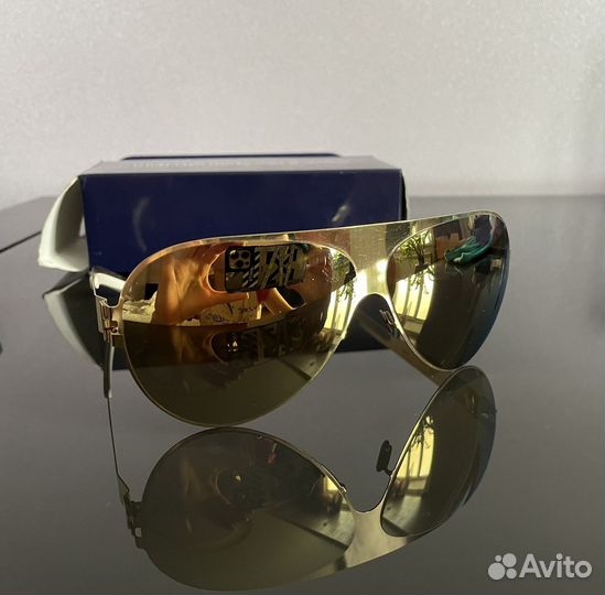 Mykita Franz 24 k Gold солнцезащитные очки