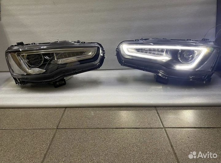 Mitsubishi Lancer X Рестайлинг стиль audi Q1AG8