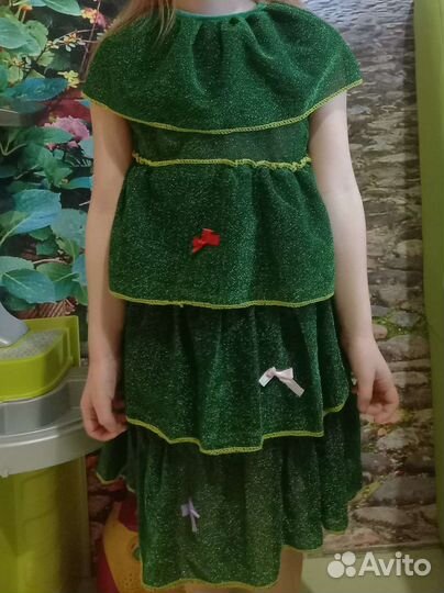 Новогодний костюм елочка