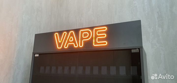 Неоновая вывеска Vape