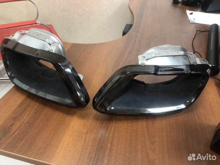 Насадка глушителя правая и левая bmw x7