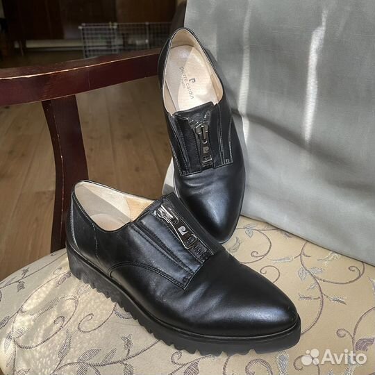 Полуботинки кожа 35р Pierre Cardin