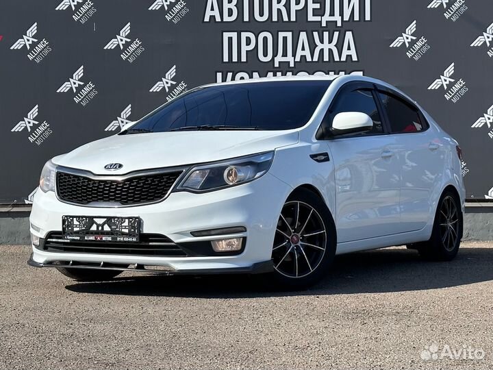 Kia Rio 1.6 МТ, 2017, 130 000 км