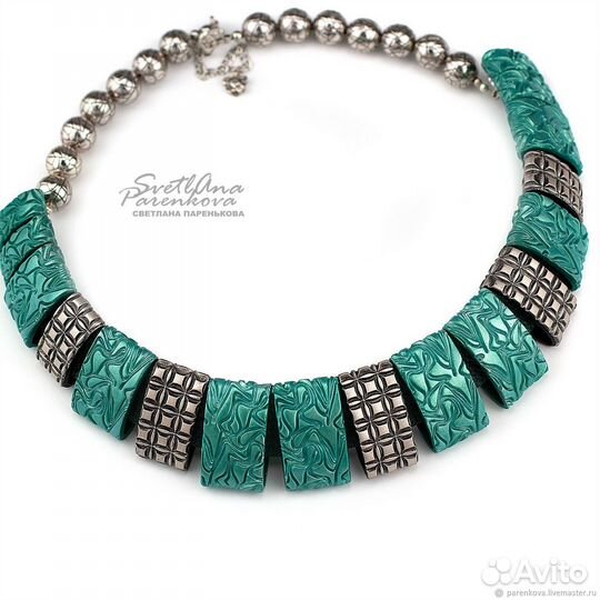 Украшения ручной работы из полимерной глины