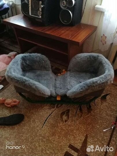 Детские зимние санки